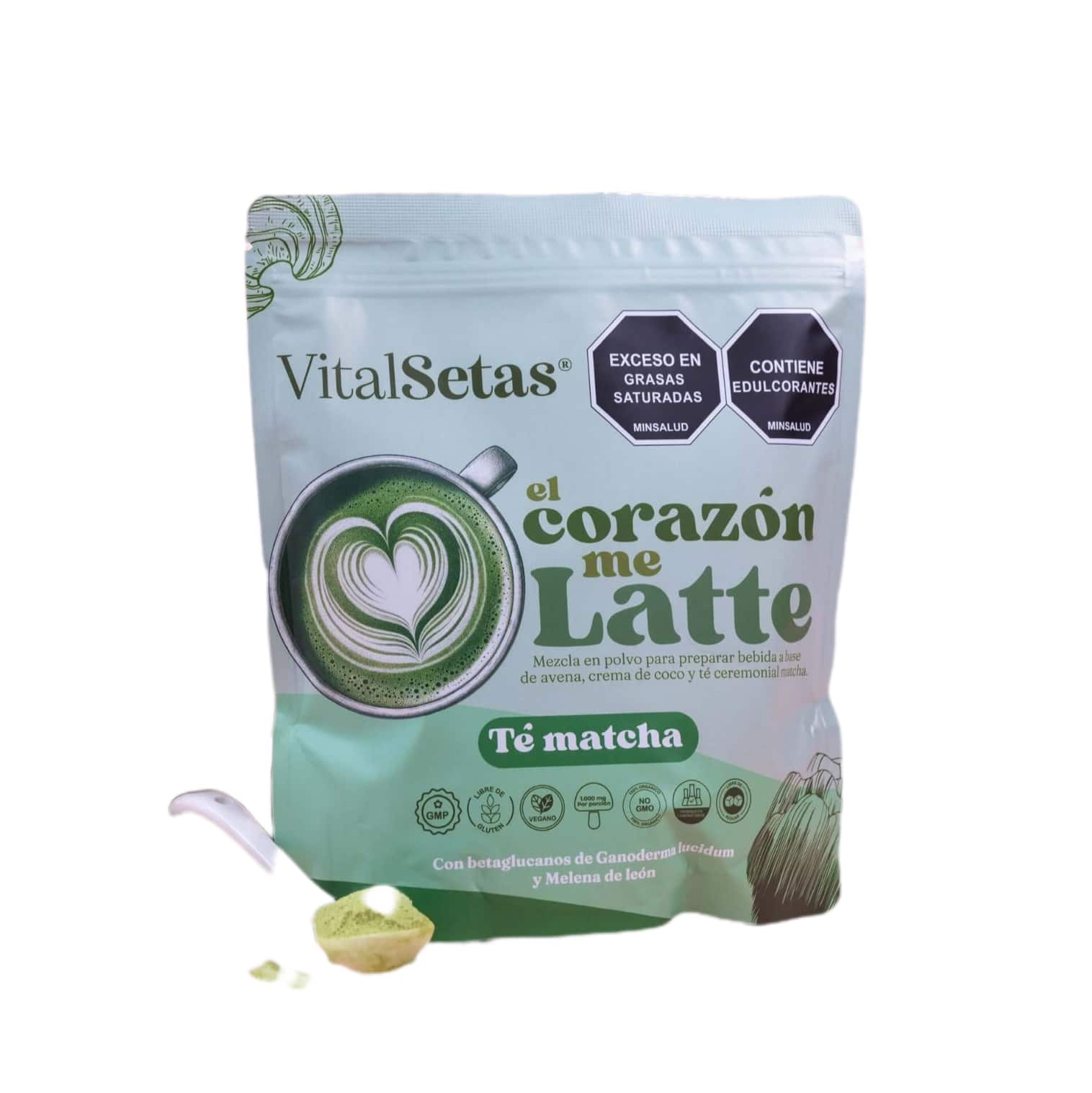 El Corazón Me Latte - Té Matcha