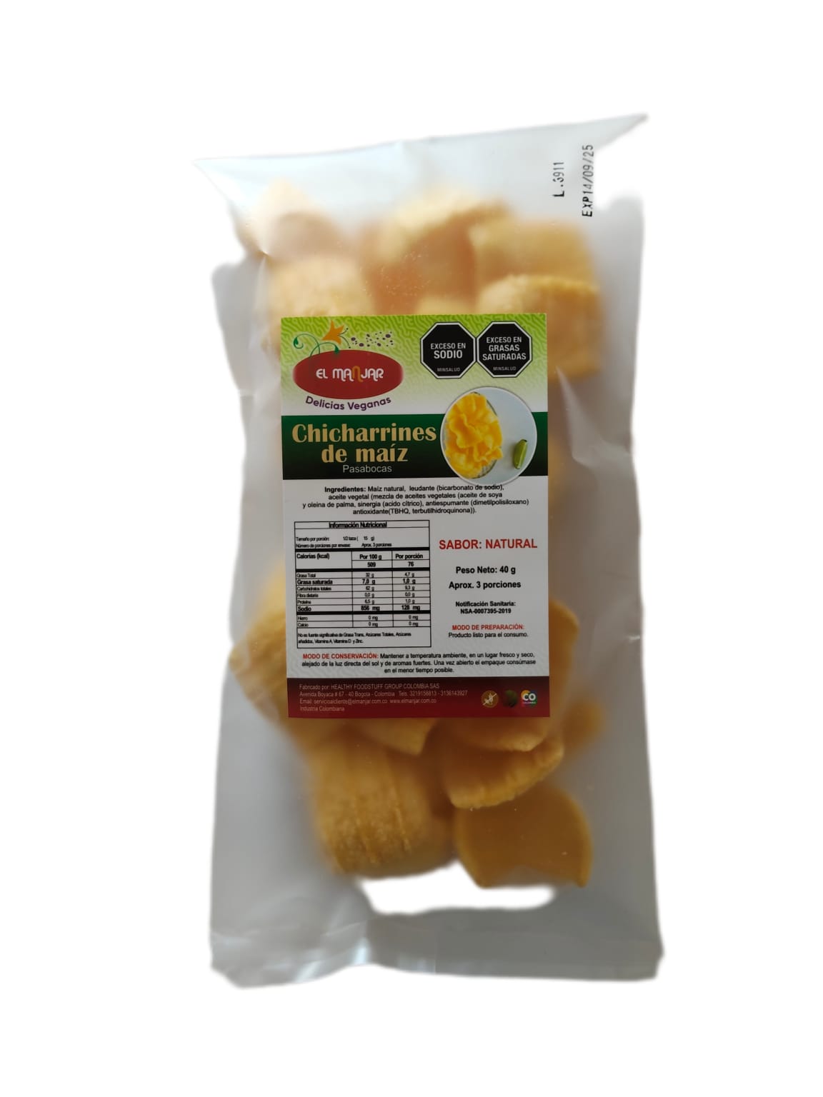 Chicharrines de Maíz