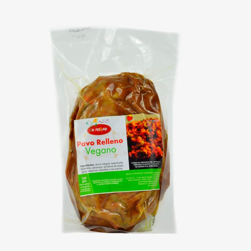Pavo Relleno Vegano