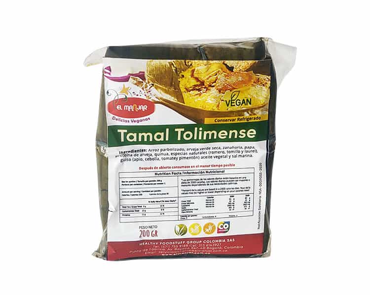 Tamal sin Gluten