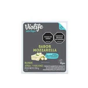 Queso mozarella bloque X 200 g
