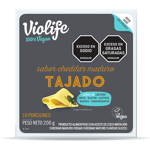 Queso natural sabor Cheddar Maduro