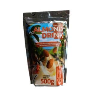 bebida instantánea de almendras en polvo